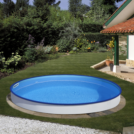 Stahlwand-Pool »BERRY«, weiß, ØxH: 300 x 120 cm