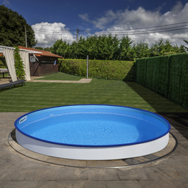 Stahlwand-Pool »BERRY«, weiß, ØxH: 350 x 120 cm