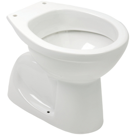 Stand WC »Universal«, Tiefspüler, weiß, mit Spülrand