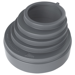 Standrohrreduktion, Hart-PVC (PVC-U)