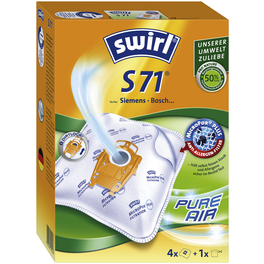 Staubsaugerbeutel »MicroPor®«, aus Vlies, 4 Stück, S71 Staubsaugerbeutel »MicroPor®«, aus Vlies, 4 Stück, S71