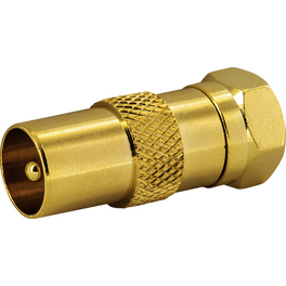 Stecker, Adapter F-Stecker/Koax-Stecker