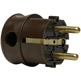 Stecker, braun