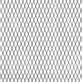 Streckmetallblech, BxL: 250 x 500 mm, Stahl, silberfarben