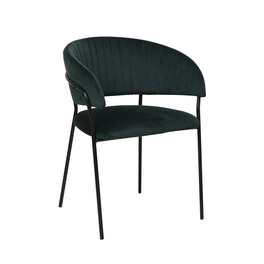 Stuhl, Höhe: 80 cm, grün/schwarz