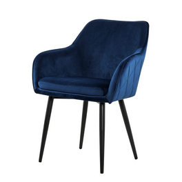 Stuhl, Höhe: 85 cm, blau