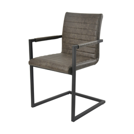 Stuhl, Höhe: 89 cm, dunkelbraun, 2 stk