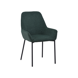 Stuhl, Höhe: 89 cm, tannengruen/schwarz, 2 stk