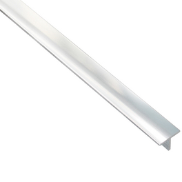 T-Profil Alu chrom 2000 x 15 x 15 x 1,5 mm