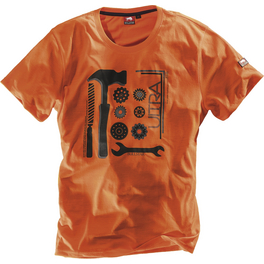 T-Shirt, orange, Polyester, Gr. XL