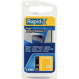 Tackerklammern, 14 mm, Heftklammer Typ 13, 1100 St., in Blisterverpackung Tackerklammern, 14 mm, Heftklammer Typ 13, 1100 St., in Blisterverpackung