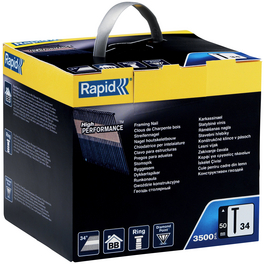 Tackernägel, 75 mm, Nägeltyp 34, 2500 Stück, Kartonbox Tackernägel, 75 mm, Nägeltyp 34, 2500 Stück, Kartonbox