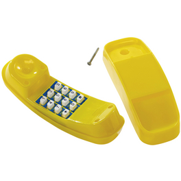Telefon, BxL: 8 x 6,5 cm, gelb