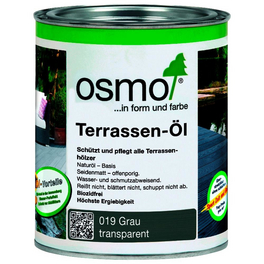 Terrassenöl, grau, seidenmatt, 0,75 l