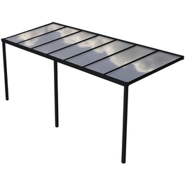 Terrassenüberdachung »Easy Edition«, Breite: 700 cm, Dach: Polycarbonat (PC), anthrazit Terrassenüberdachung »Easy Edition«, Breite: 700 cm, Dach: Polycarbonat (PC), anthrazit
