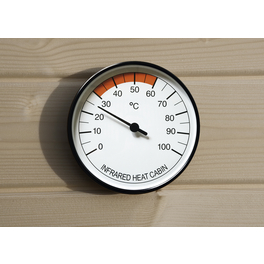 Thermometer, für: Infrarotkabinen, weiß