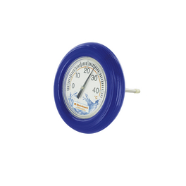 Thermometer, Kunststoff, Blau