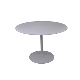 Tisch, BxH: 110 x 75 cm, Metall/Mitteldichte Faserplattte
