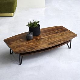 Tisch »INDORE«, BxLxH: 110 x 110 x 45 cm, Akazienholz