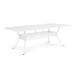 Tisch »Ivrea«, BxHxL: 107 x 73 x 213 cm, Tischplatte: Aluminium