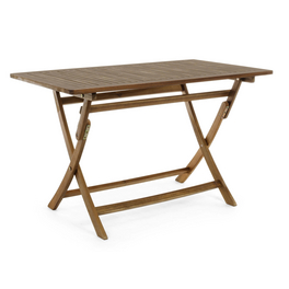Tisch »Noemi«, BxHxL: 70 x 73 x 120 cm, Tischplatte: Akazienholz