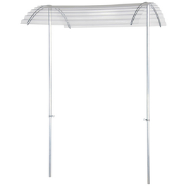 Tomatendach »Rapido«, Breite: 119 cm, Dach: Polycarbonat (PC), silberfarben Tomatendach »Rapido«, Breite: 119 cm, Dach: Polycarbonat (PC), silberfarben