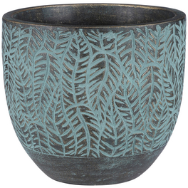 Topf »Mica Country Outdoor Pottery«, Höhe: 21 cm, dunkelgrün, Keramik