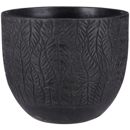 Topf »Mica Country Outdoor Pottery«, Höhe: 25 cm, schwarz, Keramik