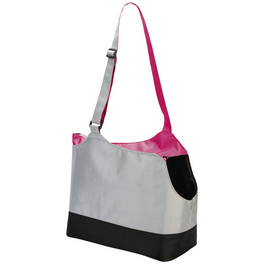 Tragetasche »Zizzy«, graurosa, Nylon