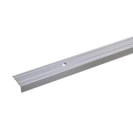 Treppenwinkelprofil »«, silberfarben, 10x24,5mm, gebohrt