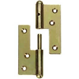 Tür-Aufschraubbänder (BxL): 70 x 80 mm, stahl