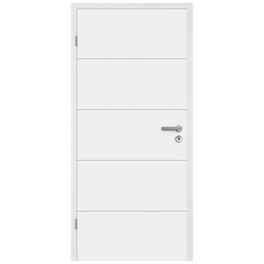 Tür »Fila 5 Weißlack«, links, 73,5 x 198,5 cm