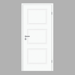 Tür »Lusso 03 design-weiß«, rechts, 98,5 x 198,5 cm