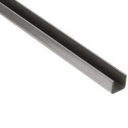 U-Profil, LxBxH: 2000 x 20 x 20 x 1,5 mm, grau