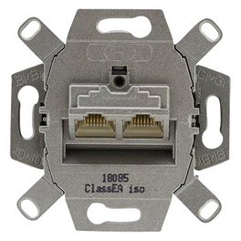 UAE-Netzwerkdose RJ45, Grau