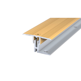 Prinz LPS Design Übergangsprofil – 27x1000 Mm, Sahara Eloxiert, Für Belagstärken 3,5-8,5 Mm