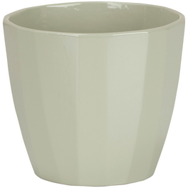 Übertopf »ELEGANCE«, Breite: 18,2 cm, grün, Keramik