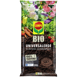 Universalerde »COMPO BIO«, für Alle Garten- und Balkonpflanzen, torffrei