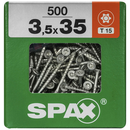 Universalschraube, 3,5 mm, Stahl, 500 Stk., TRX 3,5x35 XXL Universalschraube, 3,5 mm, Stahl, 500 Stk., TRX 3,5x35 XXL