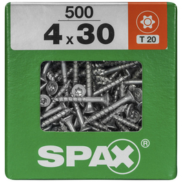 Universalschraube, 4 mm, Stahl, 500 Stk., TRX 4x30 XXL Universalschraube, 4 mm, Stahl, 500 Stk., TRX 4x30 XXL