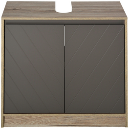 Unterschrank, BxHxT: 60 x 59 x 30 cm, eiche
