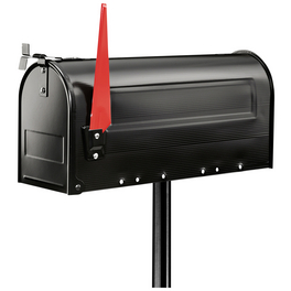 US-Mailbox »891«, 17 x 22 x 48 cm, Stahl, schwarz