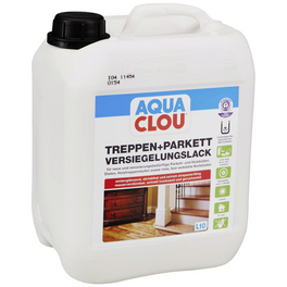 Versiegelungslack »AQUA«, für innen, 5 l, farblos, seidenglänzend Versiegelungslack »AQUA«, für innen, 5 l, farblos, seidenglänzend