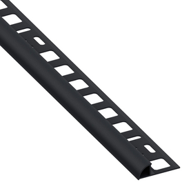 Viertelkreisprofil, BxHxL: 19,5 x 8 x 2500 mm, schwarz