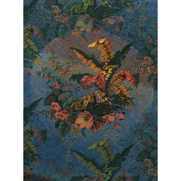 Vliestapete »Orient Bleu«, Breite 200 cm, seidenmatt Vliestapete »Orient Bleu«, Breite 200 cm, seidenmatt