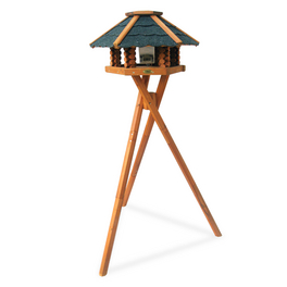 Woodpile Fun Vogelhaus – Unbehandeltes Holz, Quadratisch, 9x11x12,7 Cm, Zum Selbstgestalten