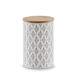 Vorratsdose »Bamboo«, grau, Metall