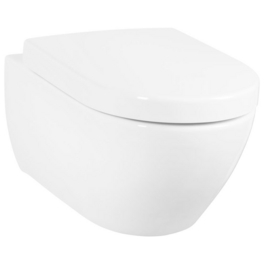 Wand-WC-Komplettset »SUBWAY 2.0«, Tiefspüler, weiß, spülrandlos