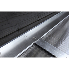 Wandanschlussprofil, BxH: 78,5 x 327 cm, Stahl Wandanschlussprofil, BxH: 78,5 x 327 cm, Stahl