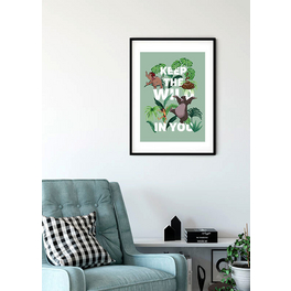 Wandbild, BxH: 30 x 40 cm, bunt Wandbild, BxH: 30 x 40 cm, bunt